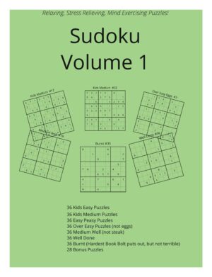 Puzzles Sudoku…      Volume 1