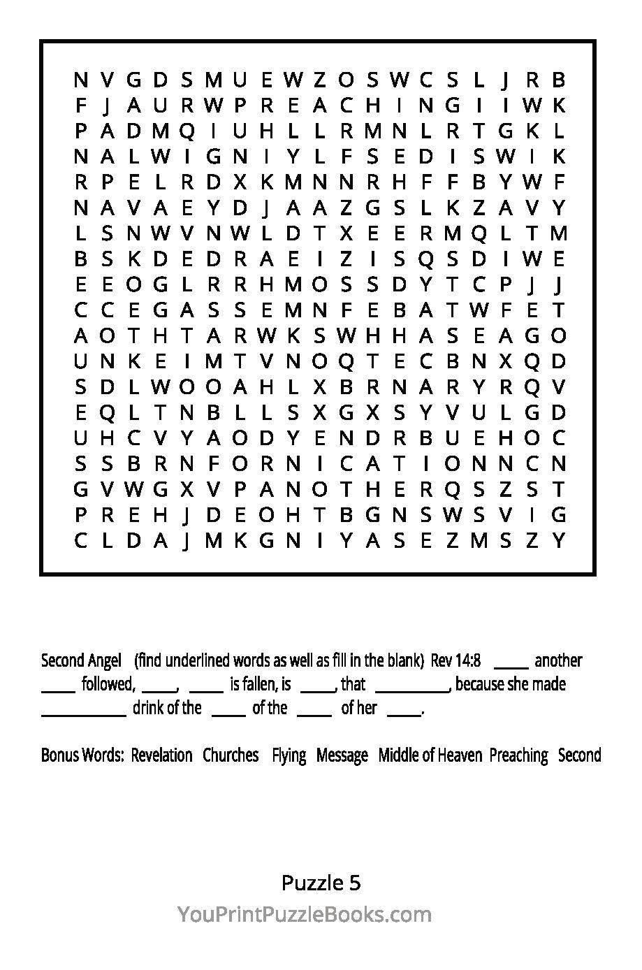 Bible Word Search